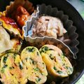 saalalan's cooksnap of when they made ほうれん草＆ハム入り卵焼き.