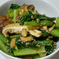 ヨシヨッシー's cooksnap of when they made ほうれんそうと椎茸のゴマ和えマヨ風味.