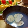 rr's cooksnap of when they made お祝い事に♪簡単☆はまぐりのお吸い物☆.