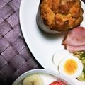 さん屁ぇです's cooksnap of when they made ピーナッツモカマフィン。.