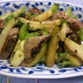 Haru Haru's cooksnap of when they made 博多蕾菜と豚肉の炒め物.