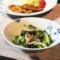 misatona's cooksnap of when they made カニかまと貝割れの中華和え.