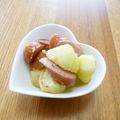 そらてんママ's cooksnap of when they made じゃがウインナーのマヨ炒め.