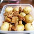 ＴＯＭＯＷＡＴ's cooksnap of when they made 新ジャガとベーコンの甘辛煮っころがし.