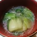 ゆみらんたん's cooksnap of when they made チンゲンサイと春雨のスープ.