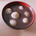ズボラ女子高生's cooksnap of when they made 白玉入りこしあんでお汁粉.