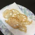 ☆こまっと☆'s cooksnap of when they made レンコンチップス.
