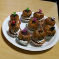 クックWD1HRJ☆'s cooksnap of when they made ひな祭りスイーツ♥カップケーキでお雛様。.
