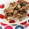北のデビル。's cooksnap of when they made 甘辛だれが絶品！本格豚丼.