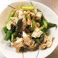 ぷうのママ's cooksnap of when they made ササミとアスパラの麺つゆ和え♪.