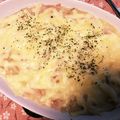 canondancer's cooksnap of when they made 市販のシチュウルー使用白菜のグラタン♪.