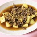 クック1TL37W☆'s cooksnap of when they made じゃがいもと豚ひき肉のそぼろ煮.