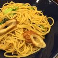 matsukusa's cooksnap of when they made ほうれん草とじゃこの和風パスタ.