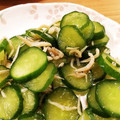 ハッピィ0730's cooksnap of when they made 釜揚げしらすときゅうりのぽん酢和え.