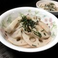 ☺︎ミクたん☺︎'s cooksnap of when they made レンコンのたらこソース和え.