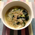 かな＊良い家探し中's cooksnap of when they made 白菜と長ネギのコクうまスープ.