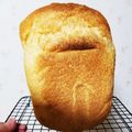 手作り's cooksnap of when they made ☆HBでふんわり食パン☆.