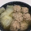 クックPCKCO5☆'s cooksnap of when they made コンソメスープの肉団子うどん.
