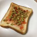 亜久里's cooksnap of when they made 朝から幸せ♡ジャム✕フルグラトースト.