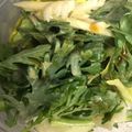 クックM6DK2O☆'s cooksnap of when they made マーガレット（春菊）とセロリのサラダ.