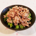 Richland☆Y's cooksnap of when they made 簡単♡野沢菜とサバそぼろご飯♡.