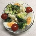 クックZH7VQJ☆'s cooksnap of when they made ブロッコリーとカリフラワーのエッグサラダ.