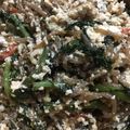 あろま花子's cooksnap of when they made 春菊と糸コンの白和え♪.