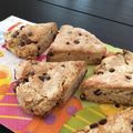 himenyann's cooksnap of when they made チョコバナナスコーン☆おからパウダー入り.
