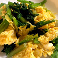 m11m11's cooksnap of when they made ほうれん草と炒り卵.