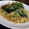♪ごんた's cooksnap of when they made カリカリじゃことワカメの和風パスタ.