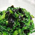 春小町's cooksnap of when they made 海苔まみれ～春菊のおひたし.