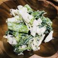 クックMQS4E6☆'s cooksnap of when they made 菜の花とささみのマスタードサラダ♡.
