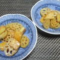 ジョングレ's cooksnap of when they made ❁蓮根とさつま揚げの炒めもの❁.