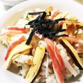 yukky☆mama's cooksnap of when they made 残った酢飯でサラダちらし寿司.