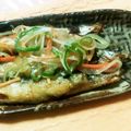 まぶたん's cooksnap of when they made レンジでししゃもの南蛮酢★.