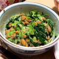 ✿❀桜餅あい❀✿'s cooksnap of when they made ほうれん草の納豆和え.