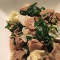 1035's cooksnap of when they made ニラぶたキャベツ.