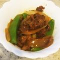 下から読んでも新聞紙's cooksnap of when they made 牛肉とスナップえんどうの炒め物.