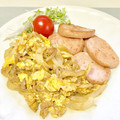 はらぺこしろうさぎ's cooksnap of when they made 簡単美味！新玉ねぎと卵のソース炒め.