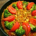 ジョージア・ママ's cooksnap of when they made シーフードミックスで、簡単パエリア！.