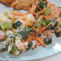 ＊＊＊はちみつ＊＊＊'s cooksnap of when they made 風邪予防にも◎ねぎとウィンナーのかき揚げ.