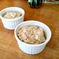 momo_11's cooksnap of when they made おからバナナとブルーベリーの1分スイーツ.