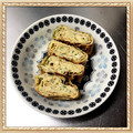 K0A9O0R8U♪'s cooksnap of when they made 簡単アレンジ卵焼き☆青のりのだし巻き卵.