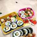 こにゃつ's cooksnap of when they made お弁当のスキマに❤ちくわのカニカマ胡瓜.