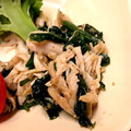 ひろし嫁's cooksnap of when they made ささみとほうれん草のゴマ和え♪.