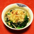三兄妹の杏まま's cooksnap of when they made 簡単さっぱり☆ほうれん草の鰹おろしのせ❤.