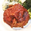 miちゃん♡'s cooksnap of when they made 煮込み豆腐ハンバーグ☆トマトソース♪♪.