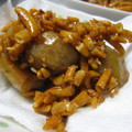 ちばたま's cooksnap of when they made 残った里芋の煮物の柿の種揚げ.