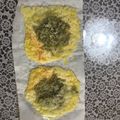 ma___111's cooksnap of when they made しらすチーズせんべい.
