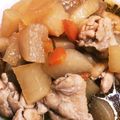 ぶっちー☆☆'s cooksnap of when they made 皮付き大根と鶏の煮物♪簡単.